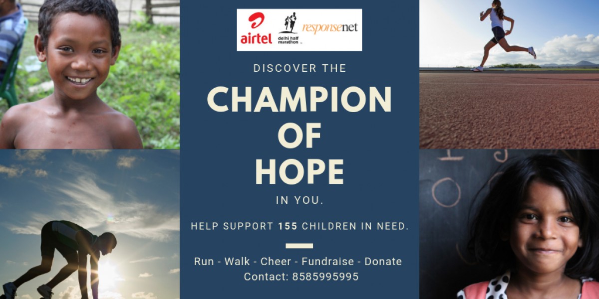 Discover the Champion of Hope in you and run for children in need this ADHM 2019!